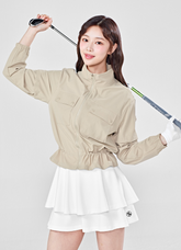 Golf Double Tiered Flare Skirt